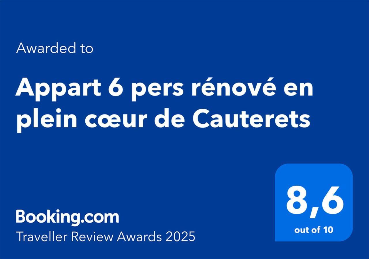 Appart 6 Pers Renove En Plein Coeur De Cauterets Exteriér fotografie